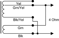 Secondary Schematic (4 Ohm)